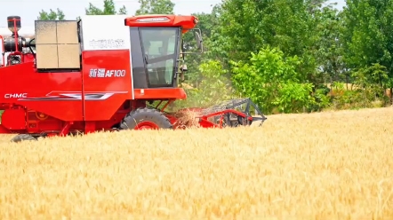 中聯(lián)收獲2024款新疆AF100縱軸流聯(lián)合收割機，作業(yè)性能強