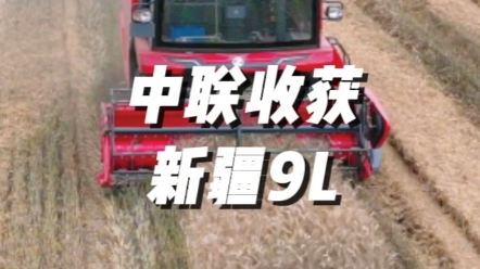 中聯(lián)收獲2023款新疆9L切縱軸流聯(lián)合收獲機(jī)作業(yè)視頻展示
